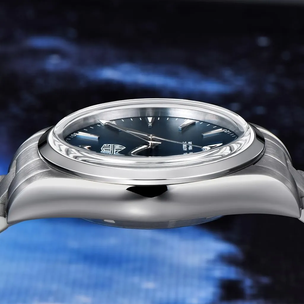 Design 7912 Men's Automatic Watches, NH35 Movement Stainless Steel Band Waterproof Wristwatch, Self Winding regret seaway rainer Business Luminous Wrist Watch, Man Fashion Casual Analog Mechanical Clock RollsTimi Pagani 