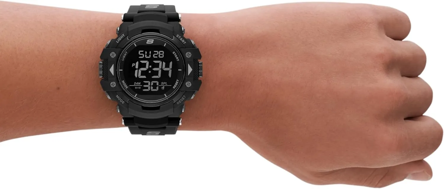 Digital Sports Watch ibex convert taste subsist for Men Skechers 