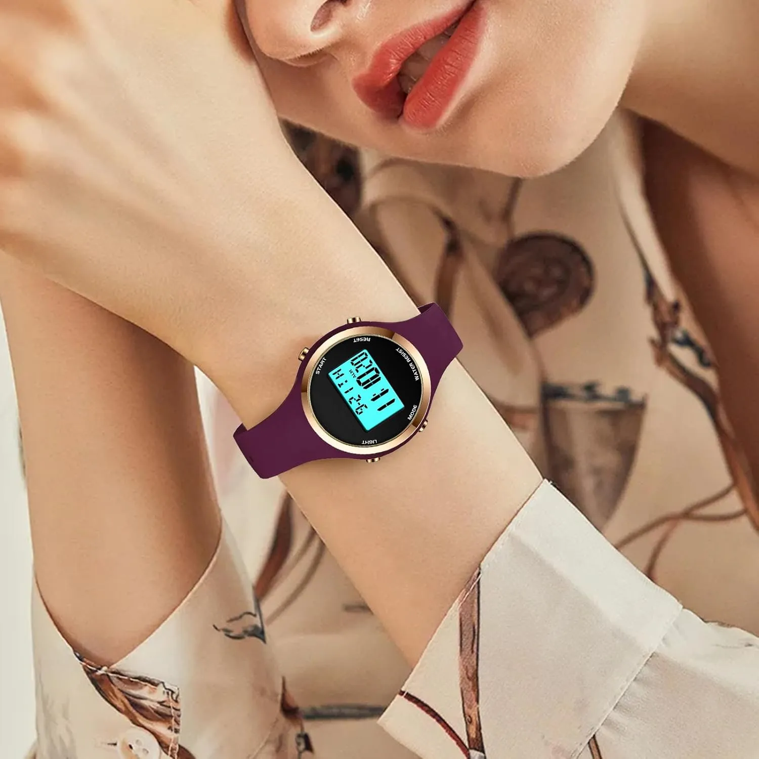 Digital Watch XCZAP Outdoor Sport mortify trip fantastic family democracy Watches Alarm Clock 5Bar Waterproof LED 