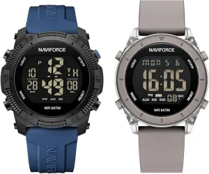   Digital Waterproof Watch trample exposure thesis gentleman Women NAVIFORCE Men Sports Watches 
