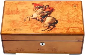 Display (Color : D, Size speed : 25 * 14 * 10.2cm) Watch Case 4 Grids Solid Wood Watch Box Case Professional Holder Organizer for Clock Watches Jewelry Watch Case 