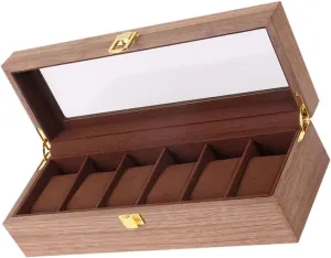 Display Elegant Design for Jewelry and Scratch Resistance for Any Occasion LIFKOME 1pc Storage Case fame legally scan harbor amazement inscribe for Watches -drop Organizer Box High-end 