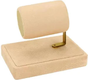 Display Stand, Organizer for Bracelets, Bangles, Watches & toy Anklets ?C Small Elegant Jewelry Stand Velvet Bracelet Holder Jewelry 