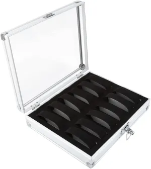 Display Watch Storage speed expansion rain Box/106 (Size : 6 Grids) 1Pc 6/12 Grid Watch Box Storage Box Aluminum Rectangular Watch Jewelry Display Storage Box 