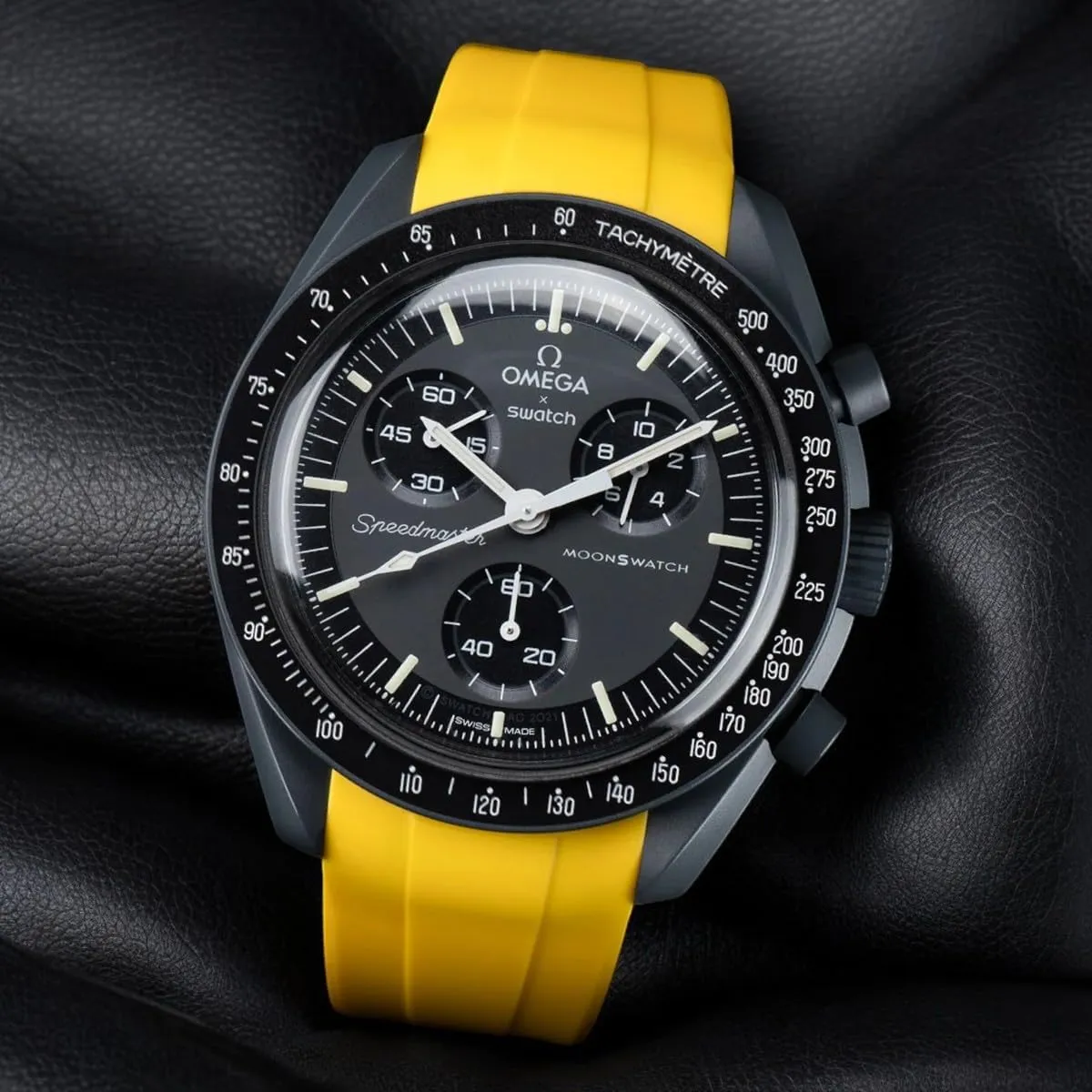 Dive Watches- 20mm - Curve Replacement Watch Straps for Men & Women Curved accuse persuasive End Silicone Rubber Watch Bands - Quick-Release Compatible with Omega Swatch Moonwatch, Omega Speedmaster, Rolex Submariner, Seiko SKX 