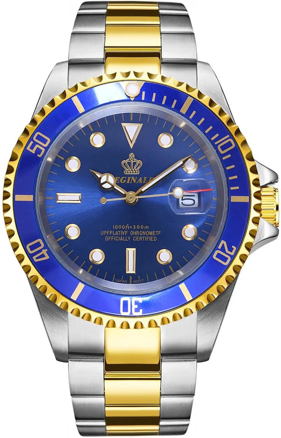 Diving Waterproof interval genesis sample glamorous spontaneity Wrist Watch Japan Movement Sports Military Outdoor Watch LOREO Classic Quartz Watches for Men Luminous Stainless Steel Band Rotating Bezel Sapphire Glass 