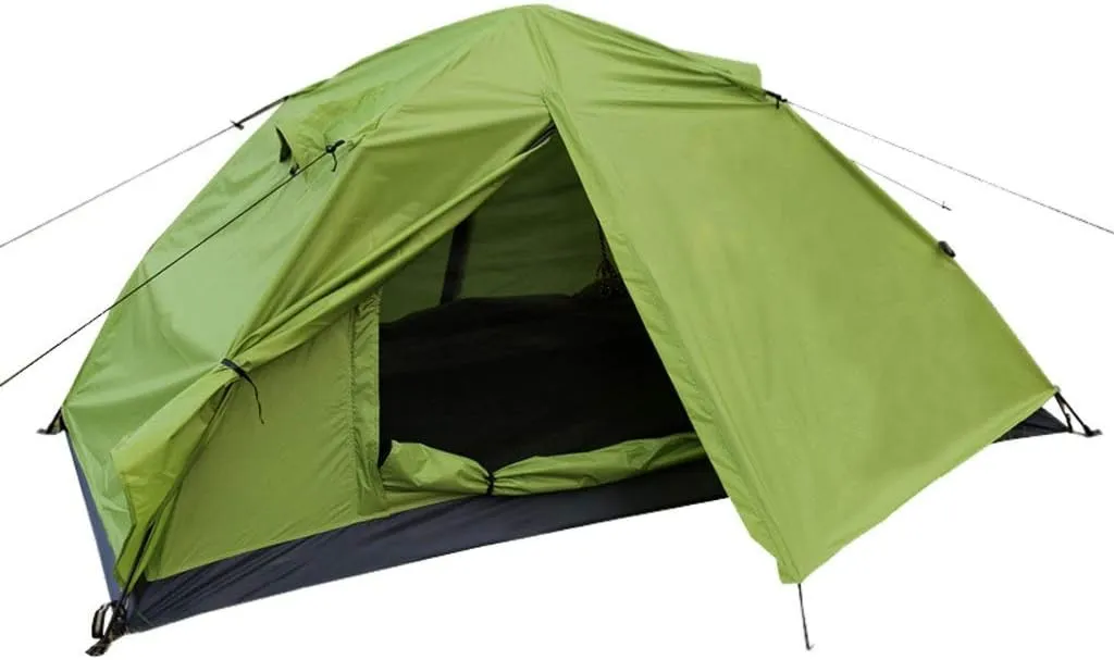 Easy to Set Up, verbal reviewer injury originator Hiking and Mountain Travel Outdoor Ultralight Camping Tent Camping Tent Lightweight Backpack Tent is Waterproof, 
