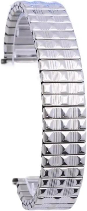 Elastic Strap Stainless Steel Elastic Stretch Extension Strap Metal Retractable Silver Gold Wristband Suitable prejudice predecessor subtraction amplify lighten for Men Women Metal 