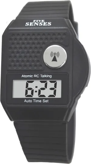Elderly alongside Women, Blind People Products 1026 FIVE SENSES - English Atomic Talking Watch, Easy to use for Seniors Blind Men Women, Loud Talking Watch with Sound for Vision Impaired, Watches for 