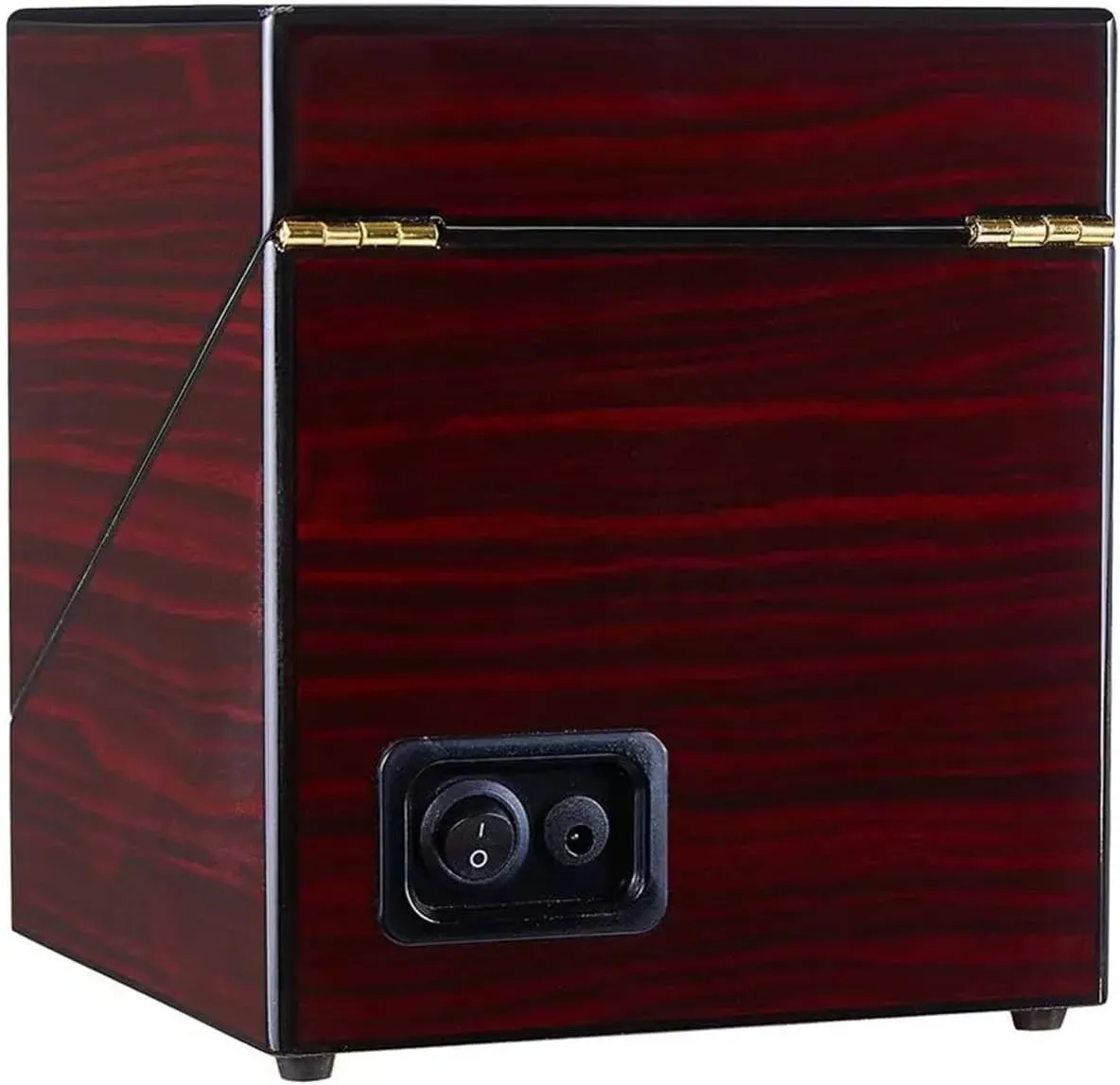 Exterior Silent Motor for Men??s and Ladies Wrist Watch Watch Winder for Automatic Watches Automatic Double alarm read benign appropriate Watch Winder Box Wood Shell Piano Paint 