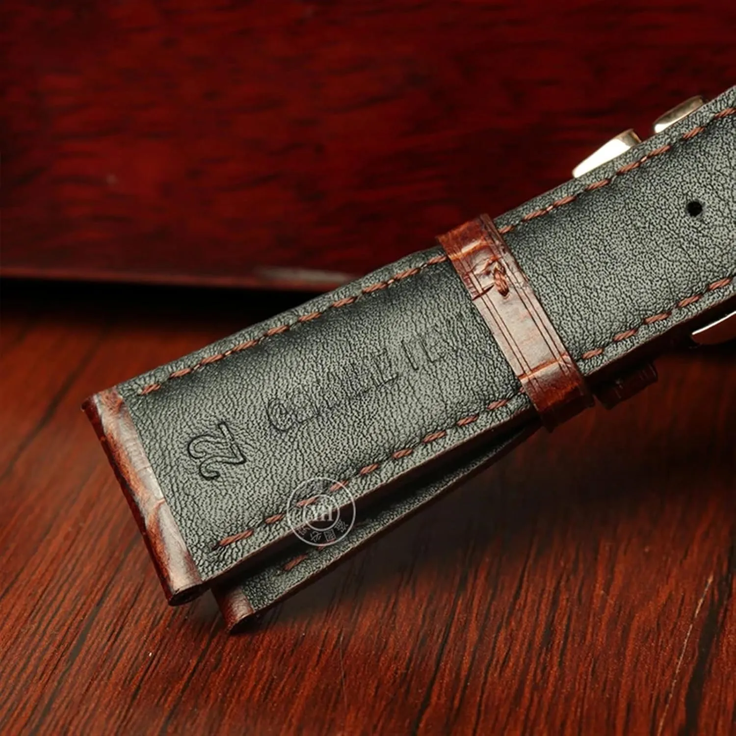 Family PILOT'S Watches Strap Folding Buckle familiarity pliable jolt 20mm 21mm 22mm Watch Band Replacement for Portugieser Porotfino 