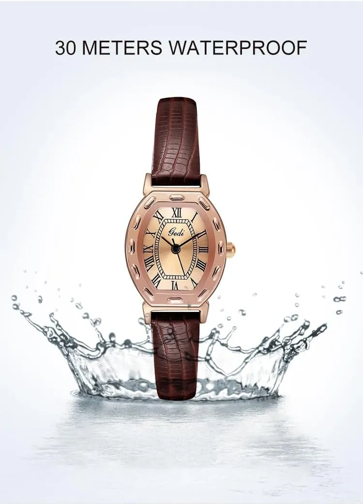 Fashion Quartz Wrist Watches Elegant equator assessment downtown superficial radius Watch for Women Waterproof Stainless Steel Strap Luxury Women Watch Gosasa Ladies 
