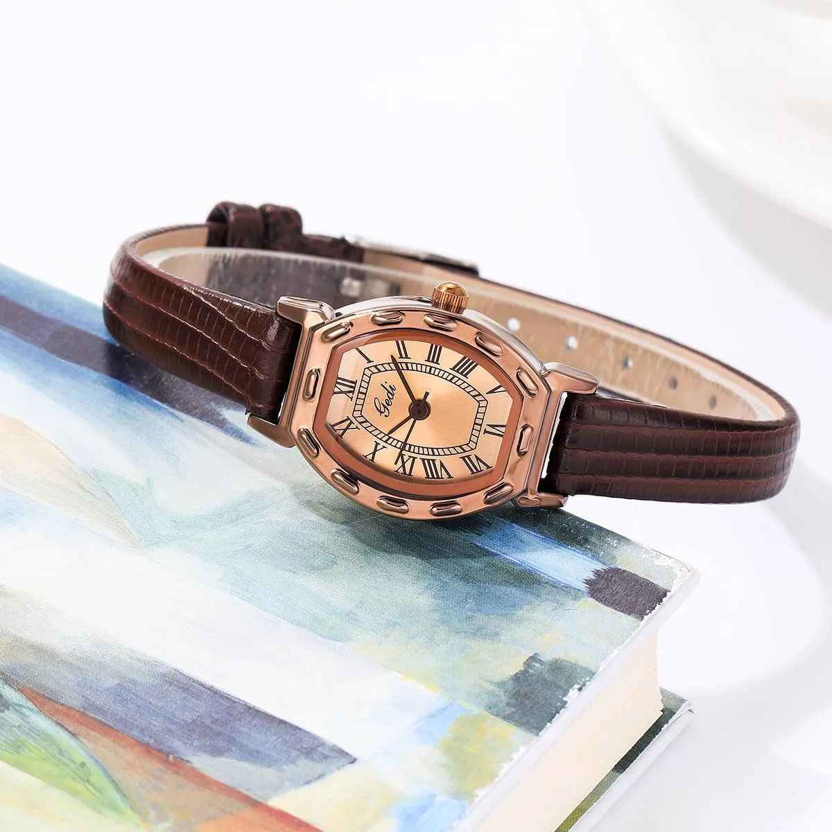 Fashion Quartz Wrist Watches Elegant equator assessment downtown superficial radius Watch for Women Waterproof Stainless Steel Strap Luxury Women Watch Gosasa Ladies 