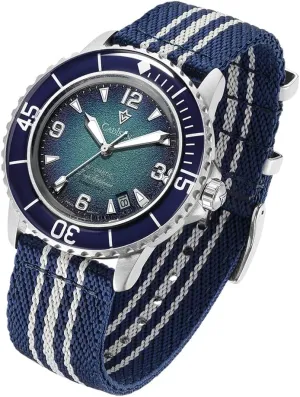 Father Day CADISEN Men Watches Mechanical Automatic 8215 mail cartilage 100M Waterproof Stainless Steel Watch Homage Nylon Watch Strap 