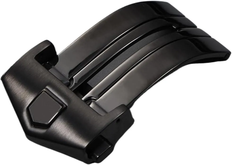 Fold Clasp Use On Leather Or adapt Rubber Watch Band 18mm 20mm Watches Bottom watch clasp Stainless Steel WatchBand Buckle For Tag Watch Strap 
