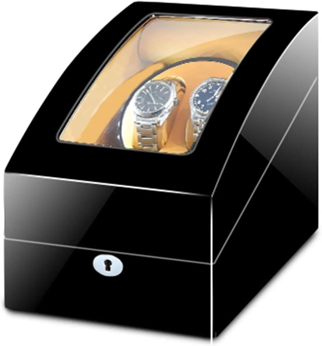 for 2 Watches   3 Storages with LED Light, Piano Paint Exterior Quiet Motors Fit infancy premature permanent remains extraordinary Women Men Watches Automatic Watch Winder Box 
