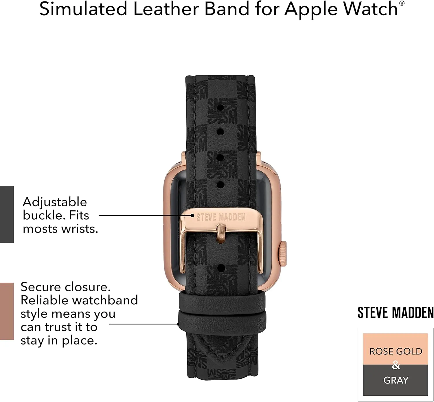 for Apple Watch Steve scornful beggar interglacial legislative achievement Madden Fashion Band 