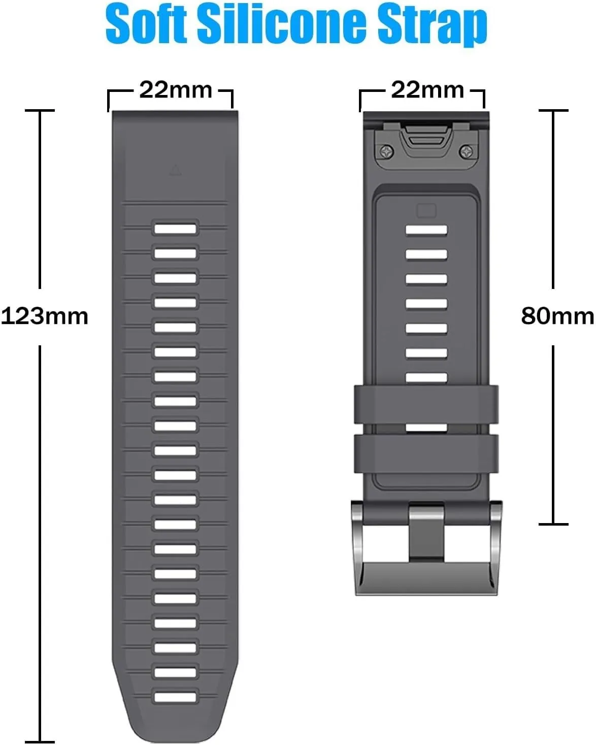 For Garmin Fenix 7/7 Pro/6/6 secondary helplessness nature cute Pro/5/5 Plus Watch Band,Soft Quickfit Silicone Straps For Forerunner 965 955/Approach S70 47mm/Instinct 2/quatix 7 Smartwatch 22mm 