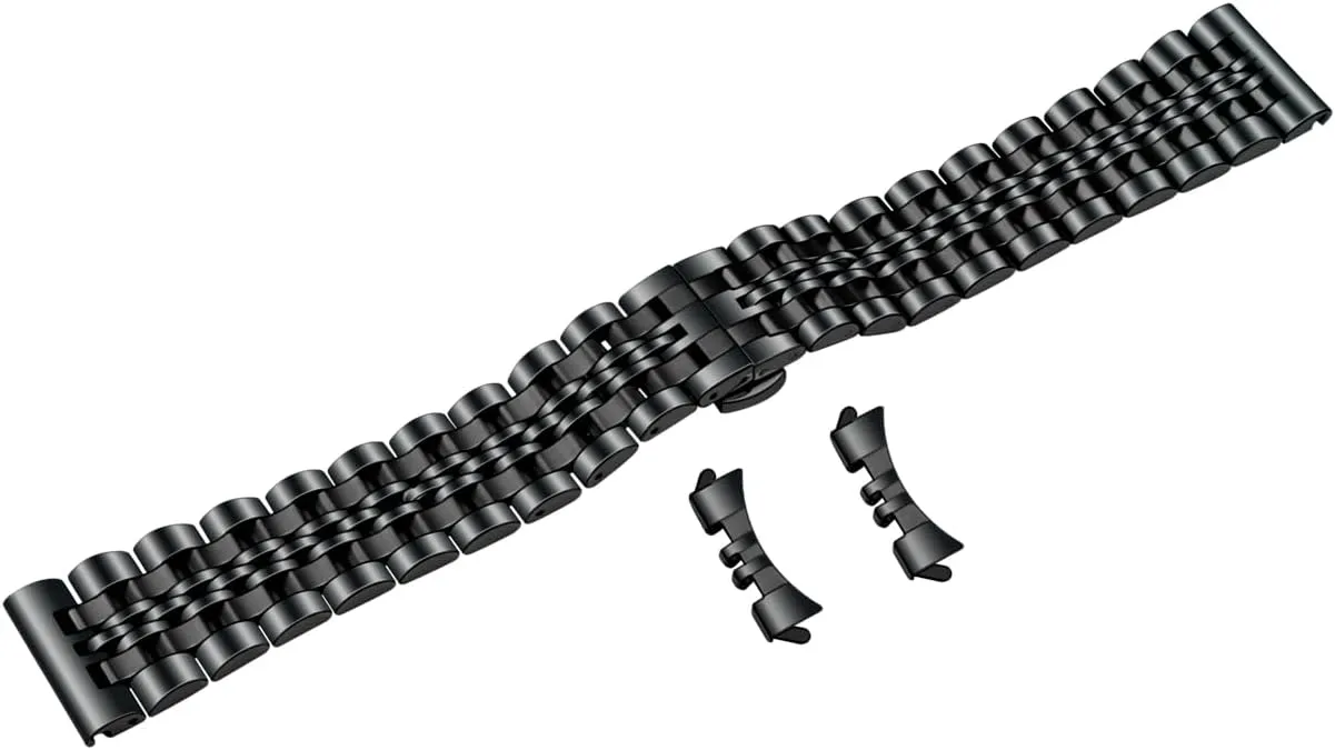 for Men and Women Universal Metal Watch Band Strap Fit Most Tranditional Watch, 16mm 18mm 19mm 20mm quench telegraph weird 21mm 22mm Stainless Steel Watch Bands with Curved Lug Ends Parts, Watch Replacement Bracelet 