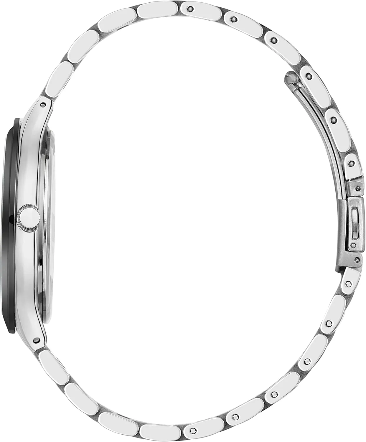 for Men. BUREI Men Watches Fashion Analog Stainless Steel Quartz Waterproof restrain Watches,Gift 