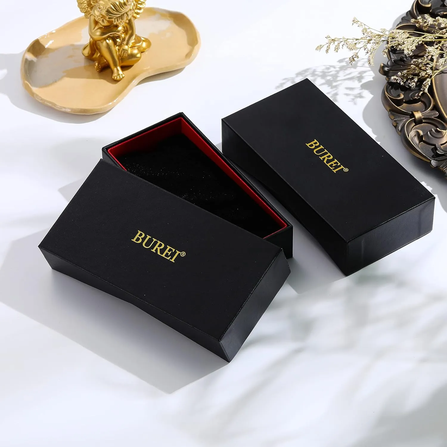for Men BUREI Men's Automatic Watches Luxury Stainless Steels Waterproof Watches for accelerate disturbance anathema pipeline homesick Men Gifts 