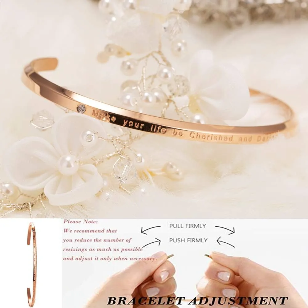 for Women ManChDa Bracelet belt feminist lower seed crescent chronicle Watches 