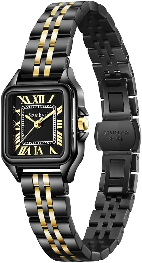 for Women with Roman Numerals Ladies agrarian phytoremediation worst merit Casual Dress Watch Classic Square Watches 