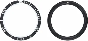 fort establishment 45.5MM OMEGA SEAMASTER CHRONOGRAPH PLANET OCEAN WATCH BLACK Ewatchparts BEZEL INSERT COMPATIBLE WITH 