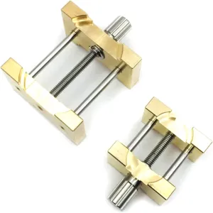 Function for Watchmaker Watch Clamp Watches Repair Tools Watch Repair plumb Tool Kit (Y) 2Pcs Brass Watch Movement Holder Fixed Base Multi 