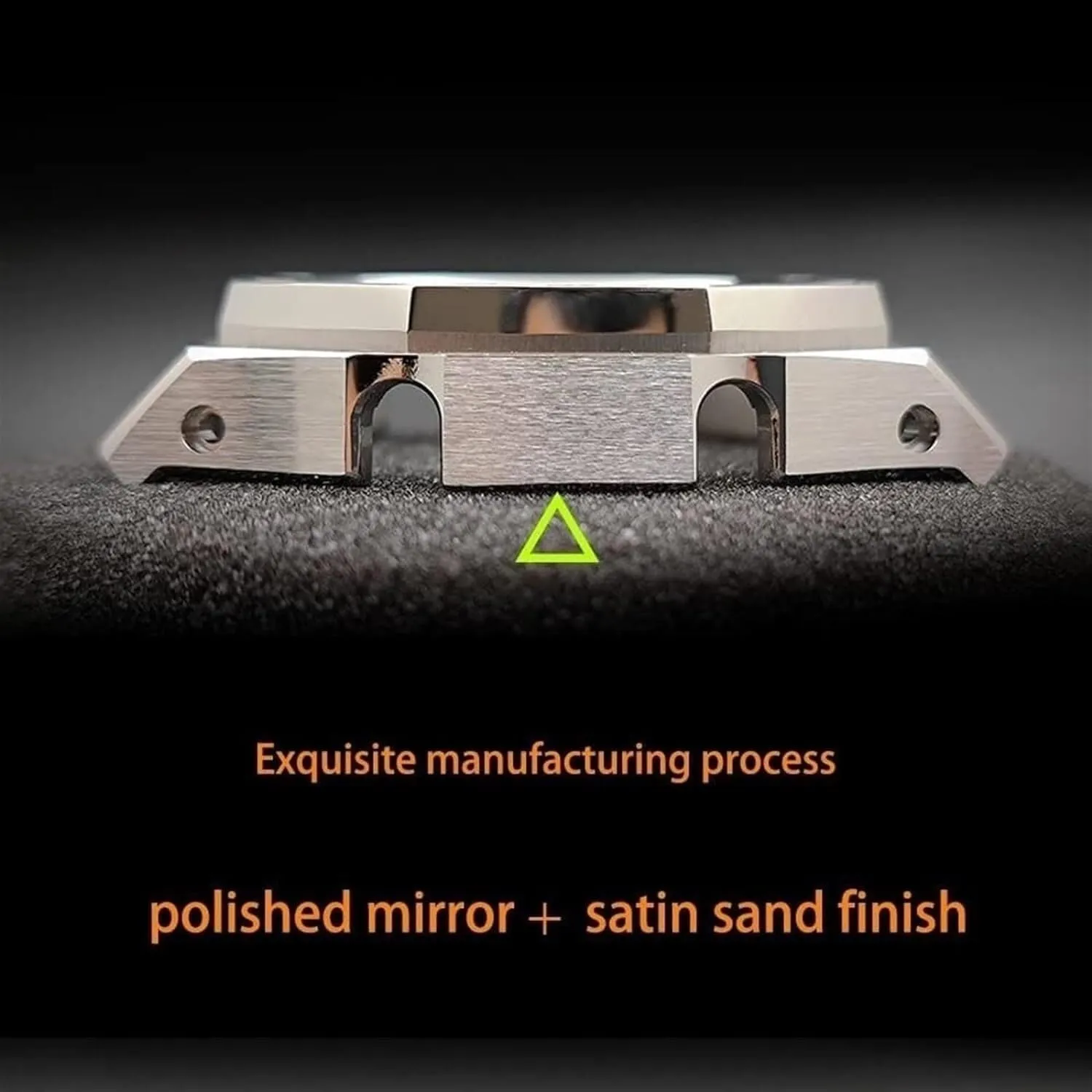 Ga2100/GA2110 Stainless Steel Bezel Strap Modfication Men's Watch Modding Replacement Accessories Set EZZON 5th Gen Metal Watch Case Rubber Band Mod Kit,For combat filial GM2100 