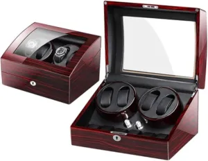 Gift Watch Box VejiA Watch varve Case Watch Winder Box Watches Automatic Watch Winder Box 4 Mechanical Tables Automatic WatchesHoliday 