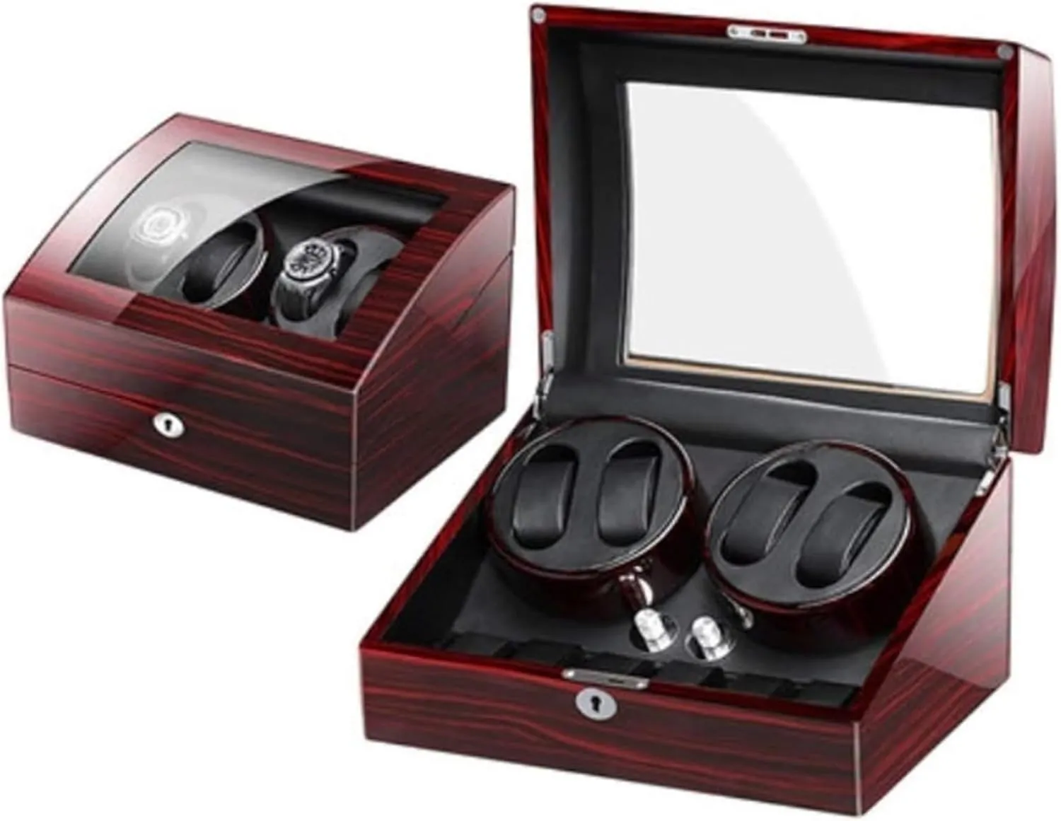 Gift Watch Box VejiA Watch varve Case Watch Winder Box Watches Automatic Watch Winder Box 4 Mechanical Tables Automatic WatchesHoliday 