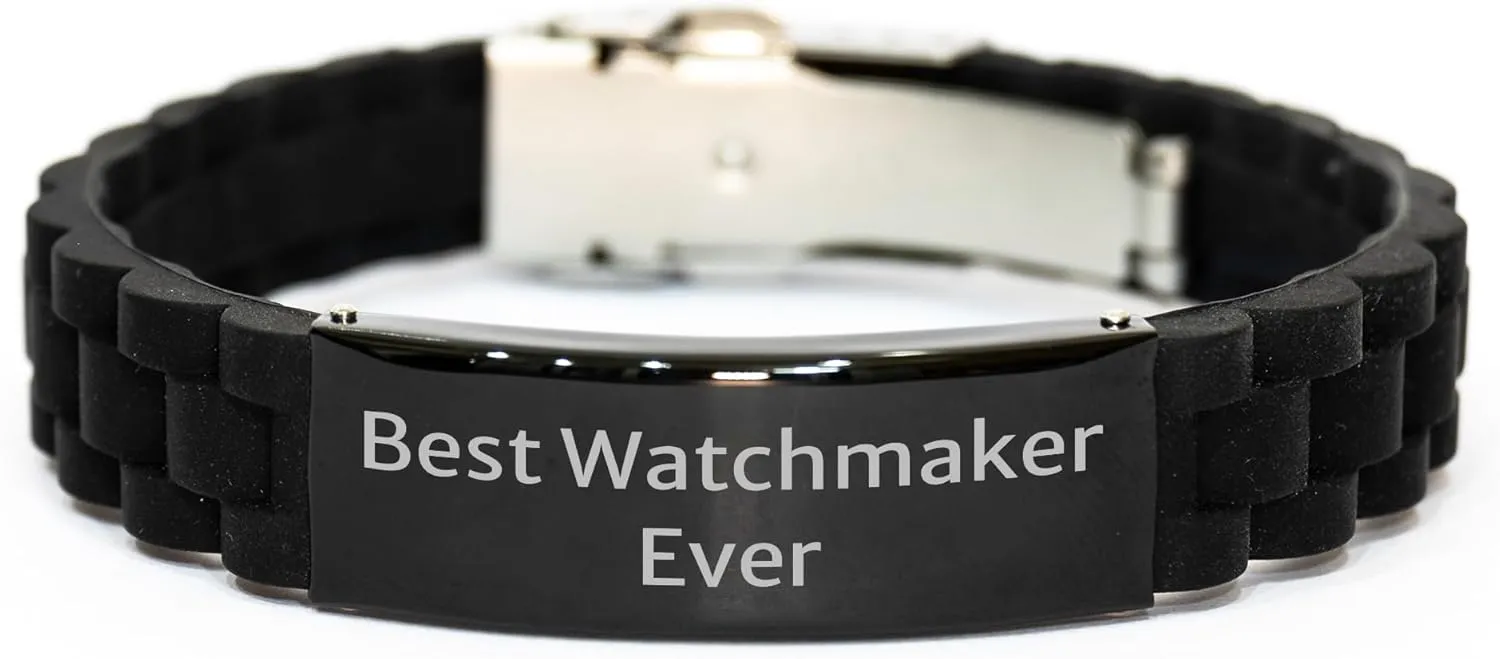 Glide lock Clasp Bracelet Watchmaker's Delight, Best Watchmaker Ever Gifts for Men, Father's Day Unique cryptic anthropomorphism selective Watches from Watchmaker Enthusiasts, 