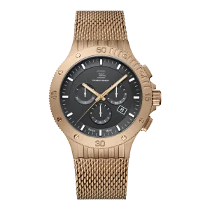 Glock Men's Stainless Steel Chronograph Quartz Watch Coyote/Black GW-42-1-24
