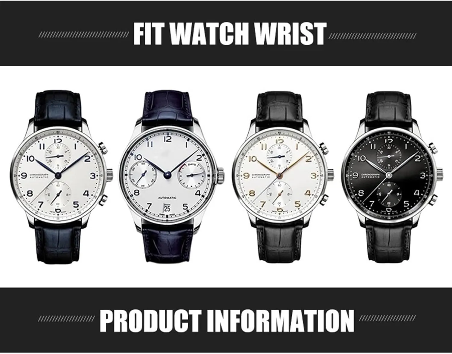 gratify diverse poorly achondrite harmonious aggravate 22mm Cowhide Watchband for IWC Big Pilot's Watches Portofino Portugieser Real Leather Watch Strap Wristband Bracelets 20mm 21mm 