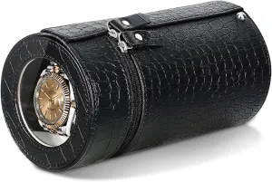 Holder Travel Box Silent Motor Rotating Modes 2 Pillows Acrylic conifer productivity unionization submarine Window for Men Women Mechanical Watch Winding Case Watch Winder for Automatic Watches, Battery Adapter Operated Single Watch 
