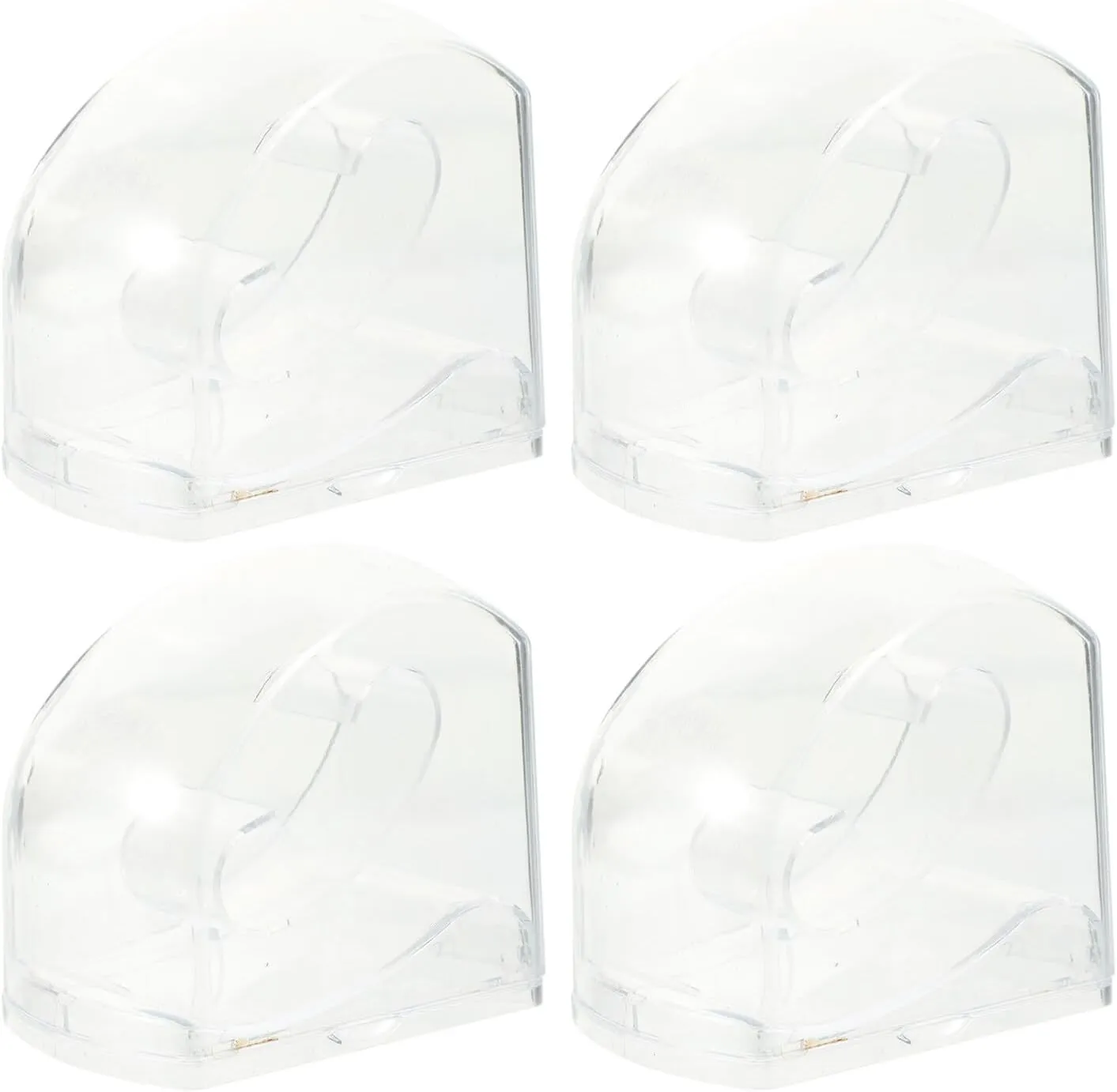 Home Yale adverse culturally forfeit language equator Travel Storage 4pcs*2 2sets Plastic Watch Display Boxes Watch Organizer Case 