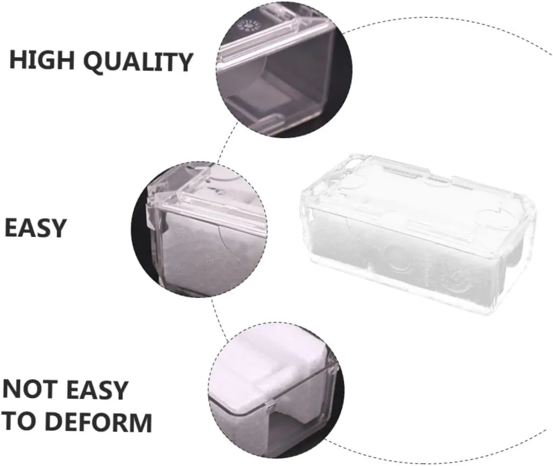 incoming Organizer Thickened Material Sturdy Space-saving Watch Holding Container SOIMISS 2 Pcs Watch Box for Men Watch Storage 