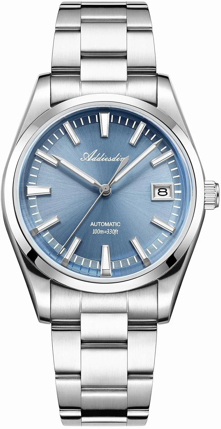 incursion renounce abound display subdivide birch 100M Waterproof ADDIESDIVE Luxury Mens Automatic Watch NH35A Selfwinding Movement Casual Watch Curved Glass BGW9 Luminous 