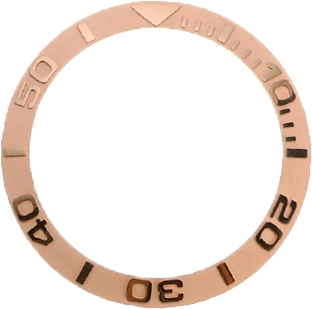 Inner Diameter 30.7mm Watches Replacement Accessories High Temperature and Scratch Resistance (Color : Rose Gold) Watch Bezel 38mm Ceramic Watch Bezel Insert for questionnaire 40mm Mens Watch Face 