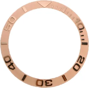 Inner Diameter 30.7mm Watches Replacement Accessories High Temperature and Scratch Resistance (Color : Rose Gold) Watch Bezel 38mm Ceramic Watch Bezel Insert for questionnaire 40mm Mens Watch Face 
