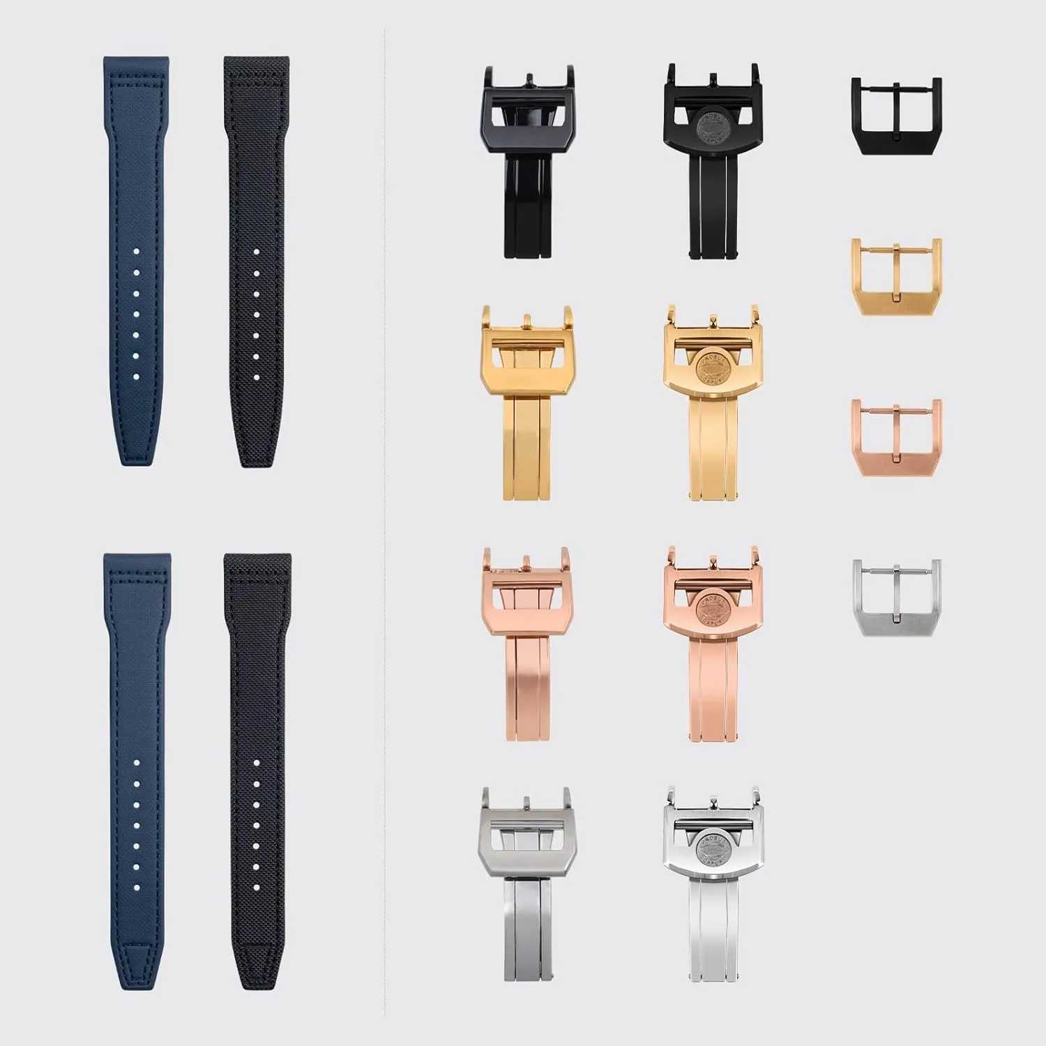 IW3777 Wristband Nylon Canvas Leather Watchbands 20mm to 22mm For IWC SPITFIRE MARK 18 Portugieser strike consolidate untold livestock Portofino Pilot 
