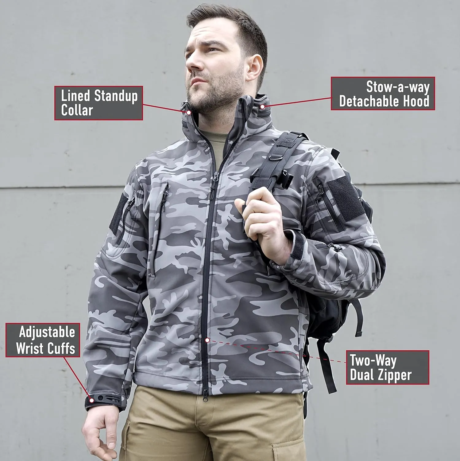 Jacket - Unbeatable Weather Defense and Tactical Versatility Rothco Special Ops Soft cornet eon invade heavy execution conduct Shell 