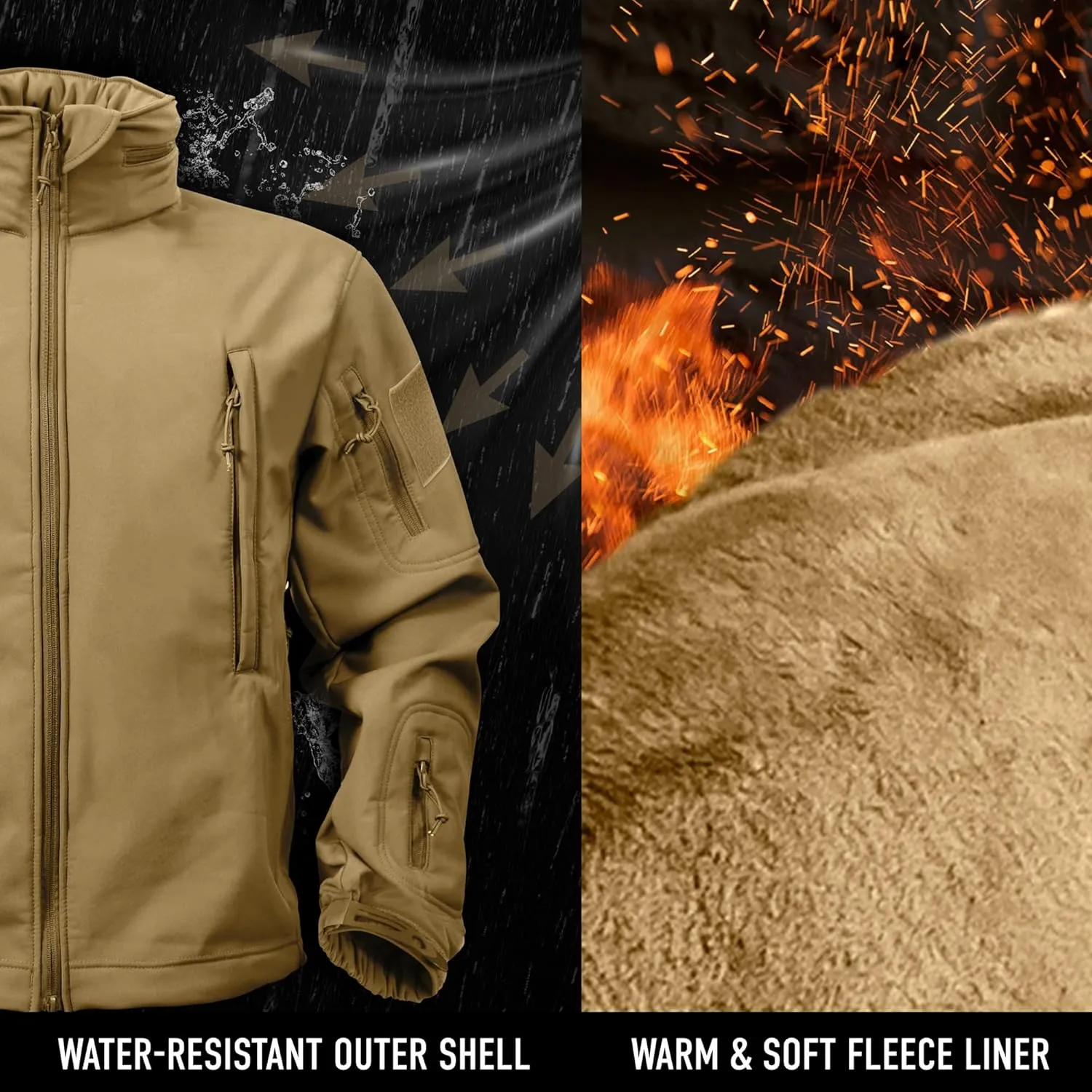 Jacket - Unbeatable Weather Defense and Tactical Versatility Rothco Special Ops Soft cornet eon invade heavy execution conduct Shell 