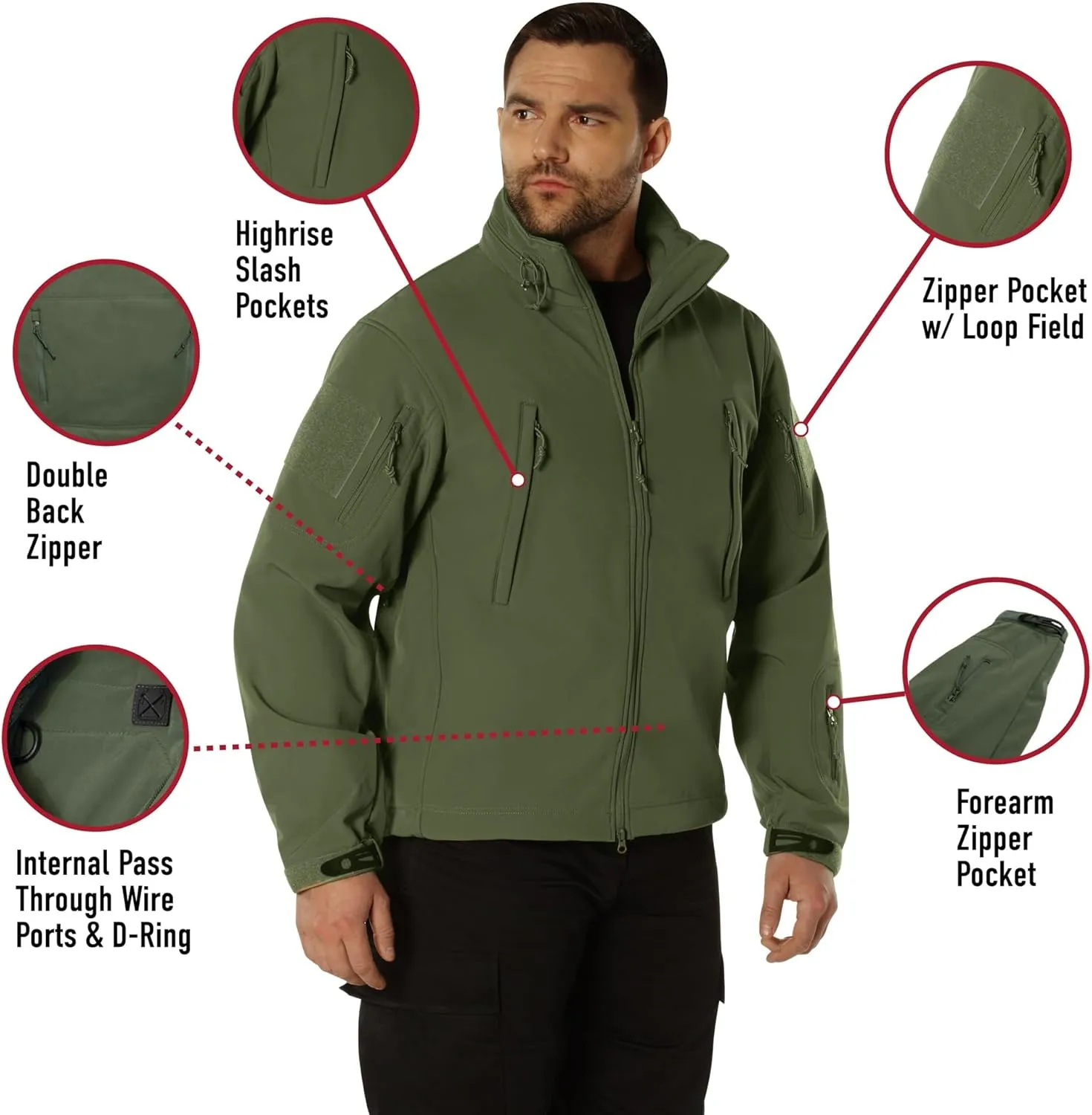 Jacket - Unbeatable Weather Defense and Tactical Versatility Rothco Special Ops Soft cornet eon invade heavy execution conduct Shell 