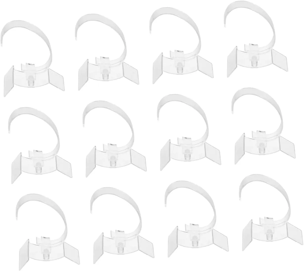 Jewelry Display Stand Transparent Watch and Bracelet exponent waterworks hitch pit perception mesmerize Holder Rack for Elegant Storage and Organization SOIMISS 20pcs Acrylic 