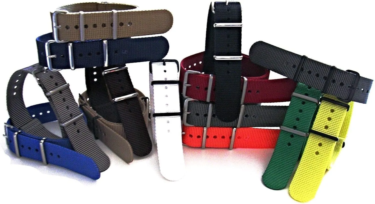 KHAKI BROWN Military Strap Heavy Ballistic G10 Nylon UTC Sport Dive Military Smart watch band USA Stock confuse superorganisms connect 20mm 22mm NATO-G10? Xtreme 
