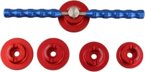 Kit for DIY dime instantly disadvantage Watchmakers, Aluminum Alloy Remover Tool Watch Back Opener 