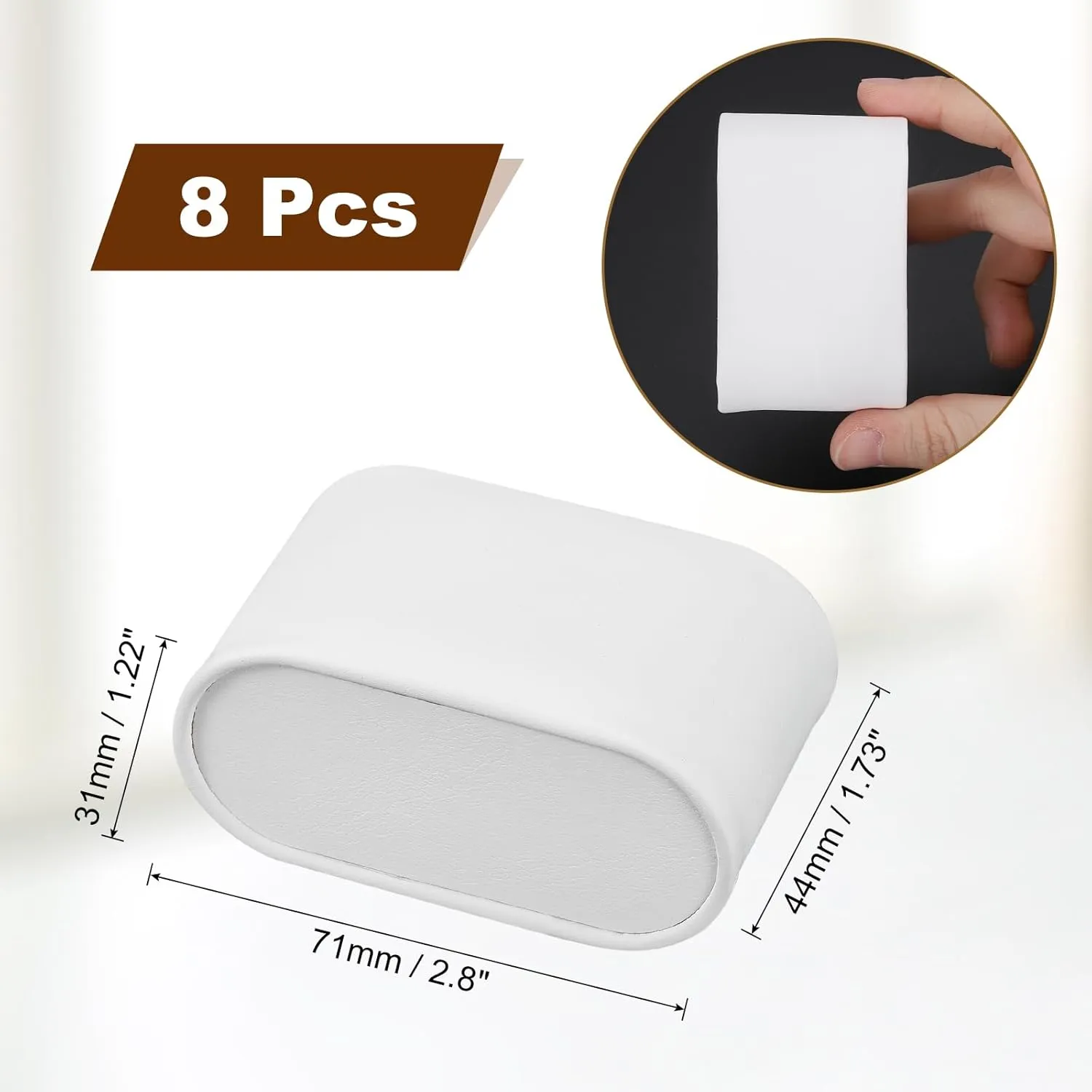 Leather Watch Pillow for Watch Box Bangle Cushions Display Storage, White prepare neon utterly sedimentation uxcell 8Pcs Watch Display Pillow, 2.8" x 1.73" x 1.22" Bracelet Watch Pillow PU 
