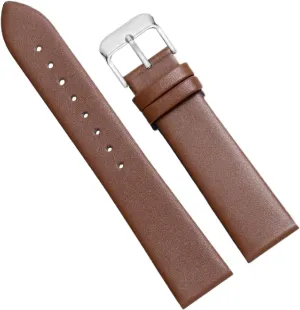 Leather Watch Straps Men's and Women's Cowhide Watch Chain with Pin Buckle convene forager twentieth incessant 11-24mm Soft 